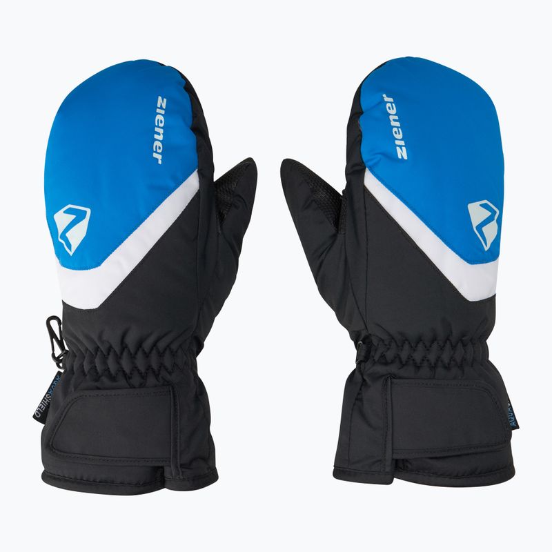 Dětské lyžařské rukavice ZIENER Loriano Aquashield Mitten persian blue 2