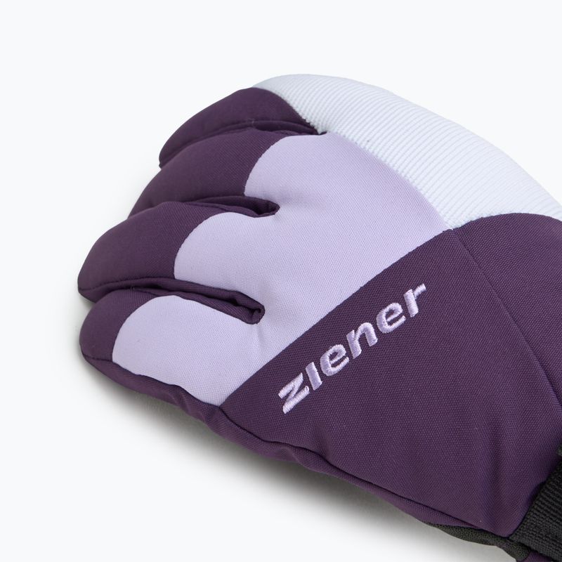 Dětské lyžařské rukavice ZIENER Lani GTX dark violet 4