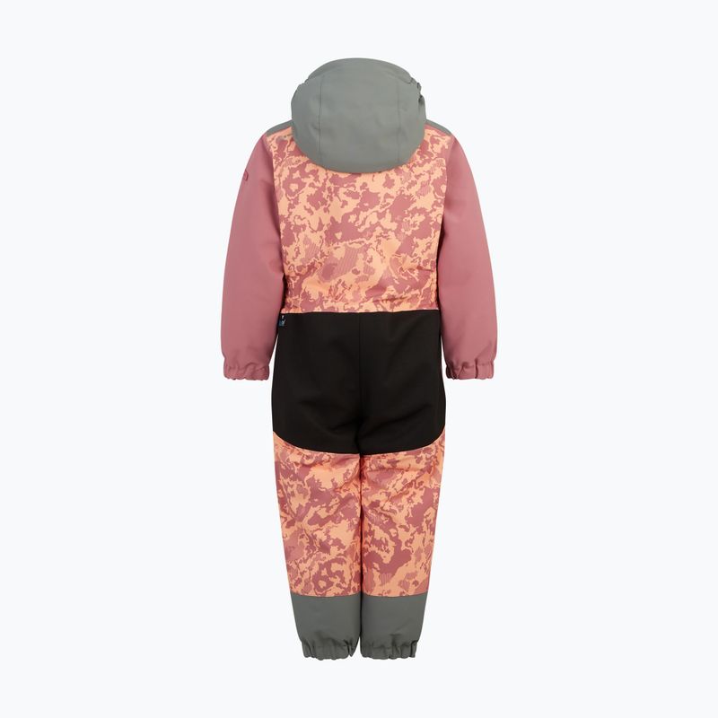 Dětská lyžařská kombinéza ZIENER Anup rose blossom camo 2