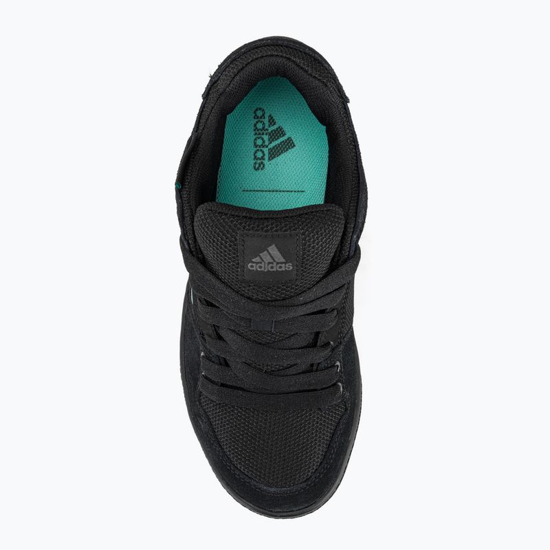 Dámská cyklistická obuv adidas FIVE TEN Freerider core black/acid mint/core black na platformě 7