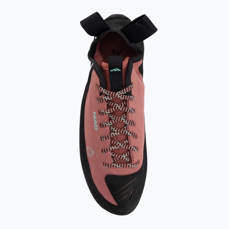 Pánské lezecké boty adidas Five Ten Niad Lace core black/crew red/acid mint 5