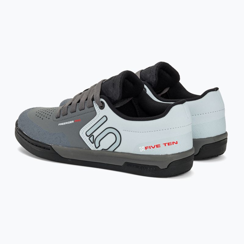 Pánská cyklistická obuv na platformě adidas FIVE TEN Freerider Pro grey five/ftwr white/halo blue 4