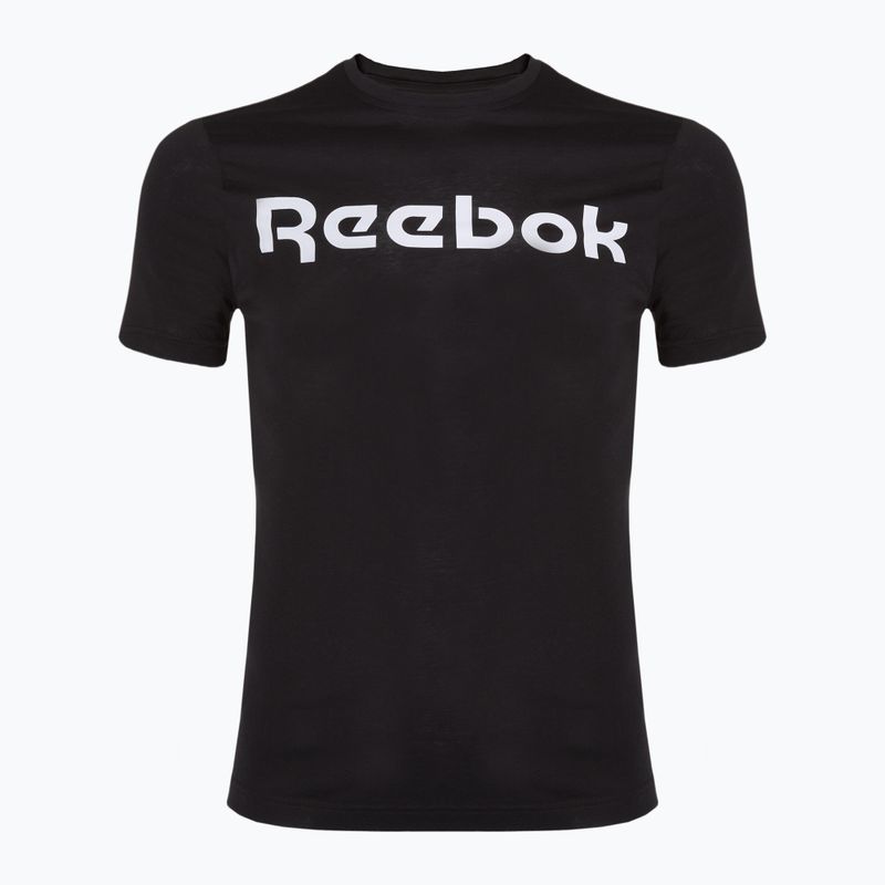 Pánské tričko  Reebok Gs Linear Read Tee black/white