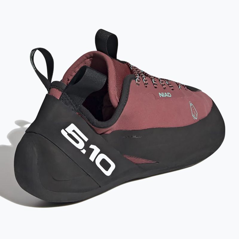 Pánské lezecké boty adidas Five Ten Niad Lace core black/crew red/acid mint 10