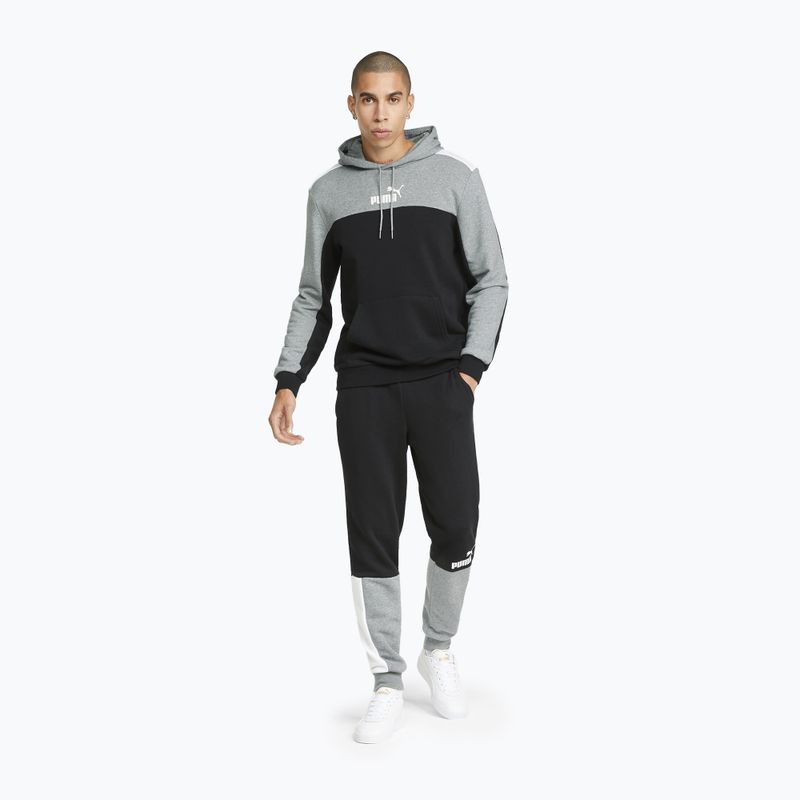 Pánská mikina  PUMA ESS+ Block Hoodie TR puma black 2