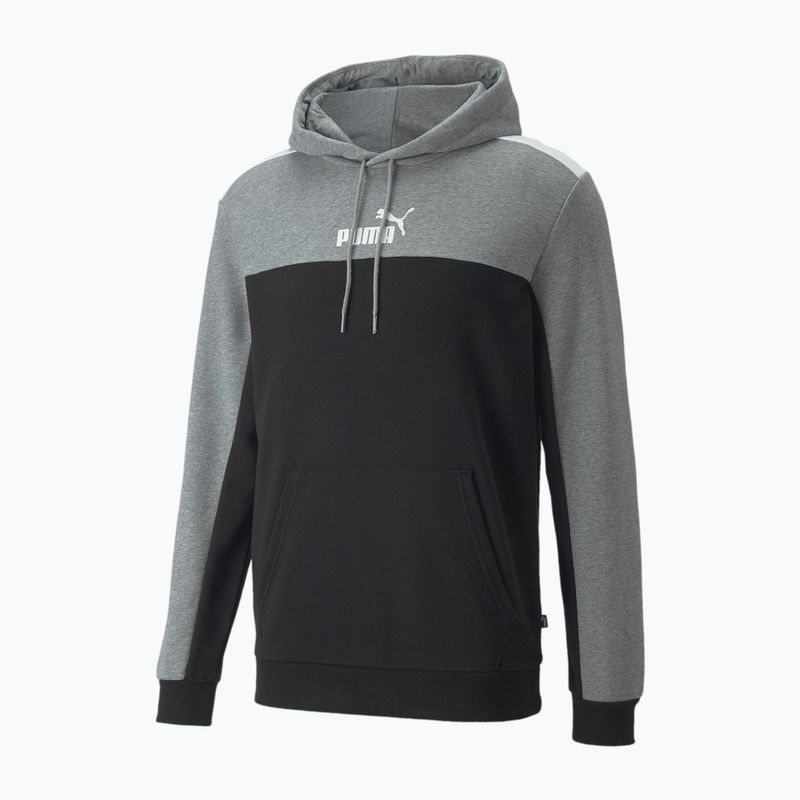 Pánská mikina  PUMA ESS+ Block Hoodie TR puma black 4