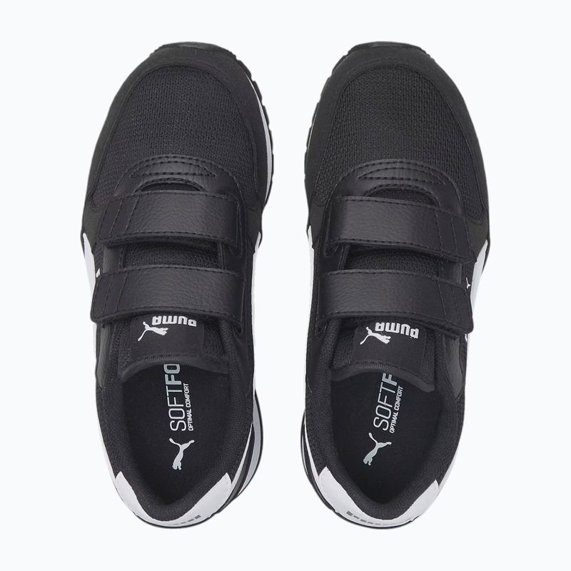 Dětské boty PUMA ST Runner v3 Mesh V PS puma black/puma white 12