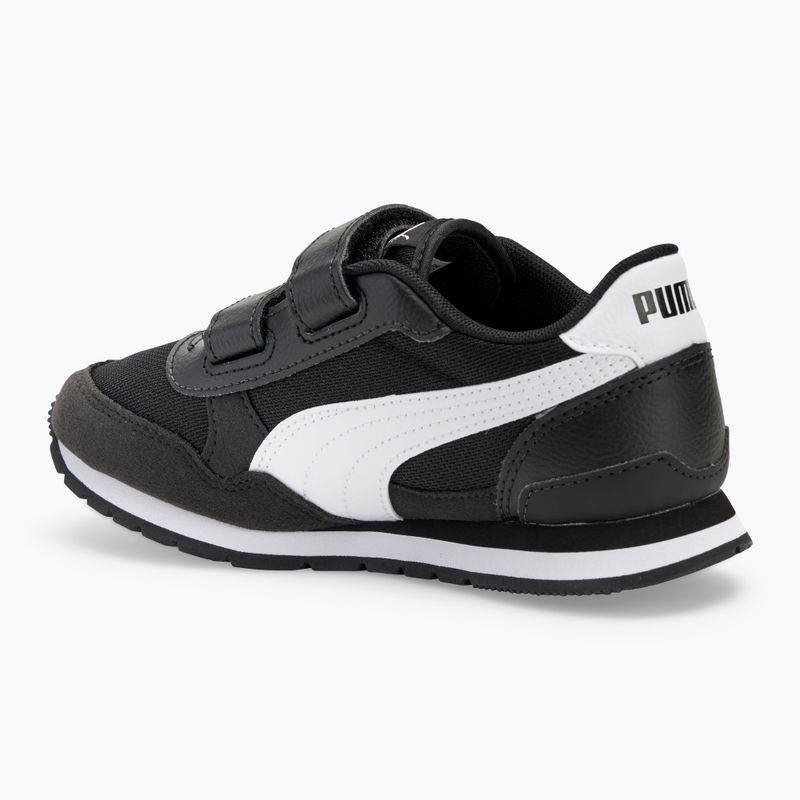 Dětské boty PUMA ST Runner v3 Mesh V PS puma black/puma white 3