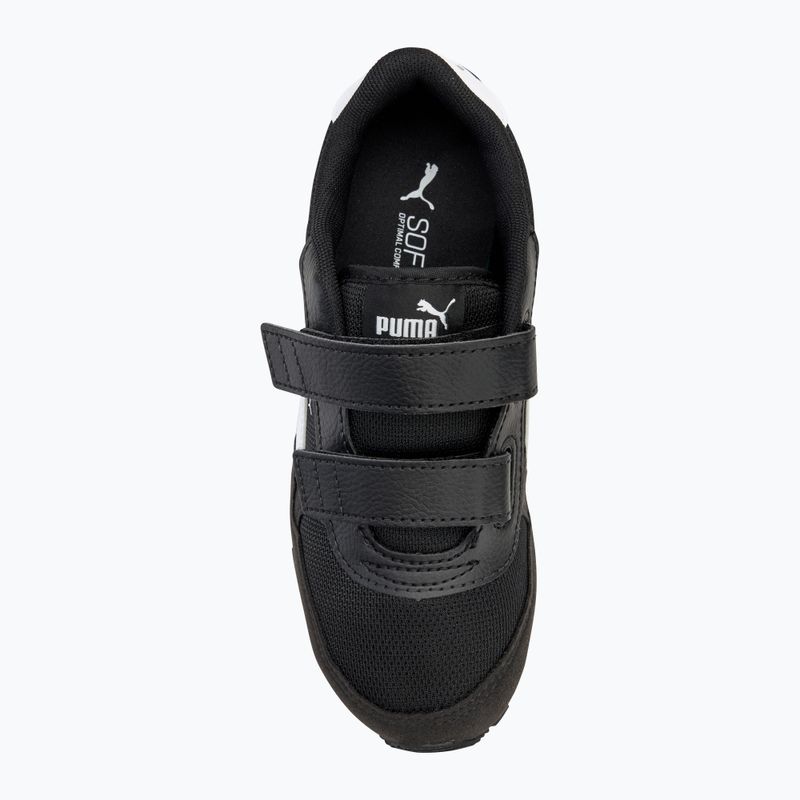 Dětské boty PUMA ST Runner v3 Mesh V PS puma black/puma white 5