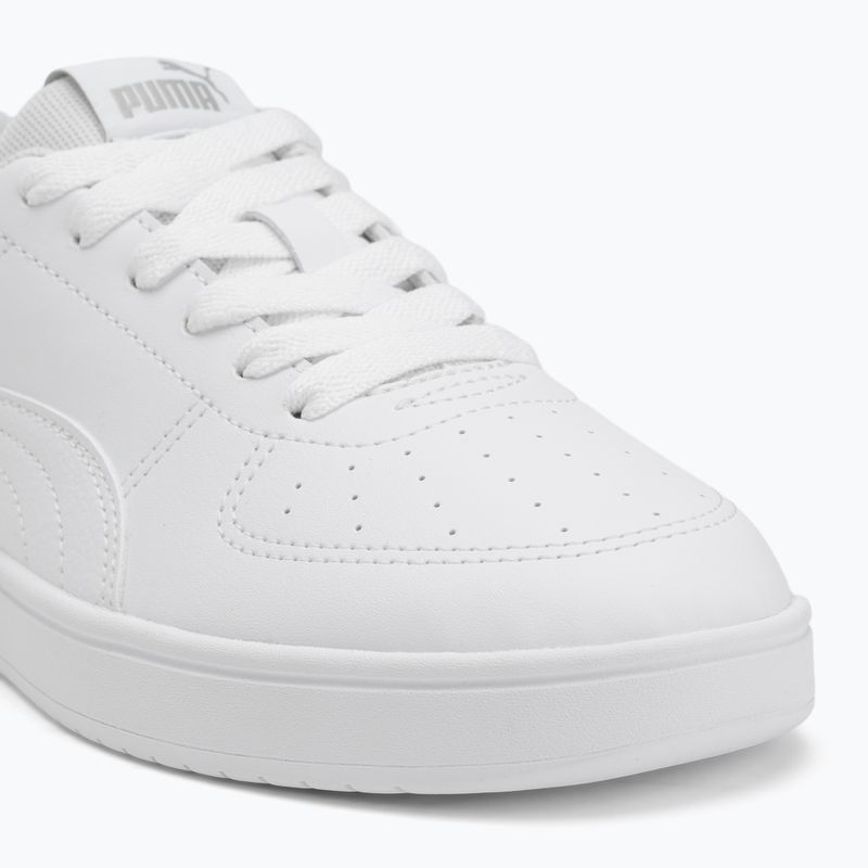 Juniorské boty  PUMA Rickie Jr puma white/puma white/glacier gray 7