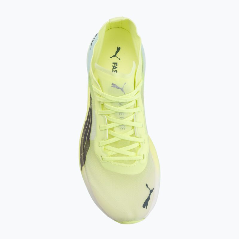 Dámské běžecké boty PUMA Deviate Nitro Elite Racer yellow/green/blue/grey/white/black 5