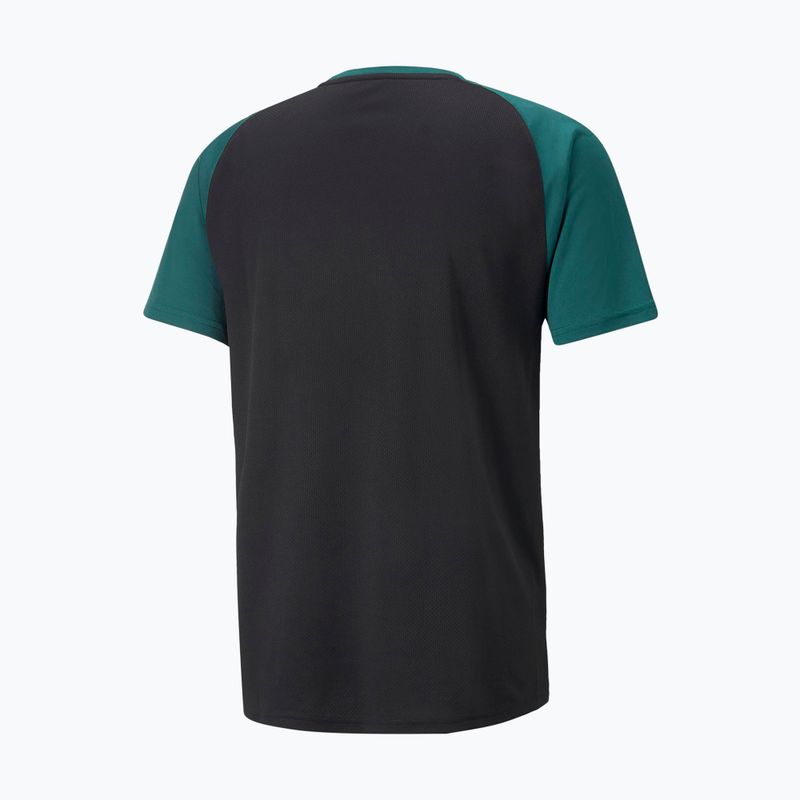 Pánské tréninkové tričko PUMA Fit Tee zelené 522119_24 8