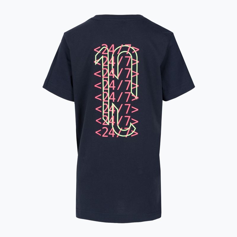 Puma Neymar Jr 24/7 Graphic dětské fotbalové tričko tmavě modré 605775 2