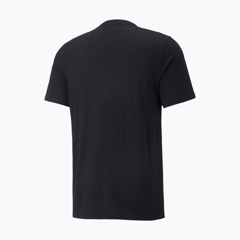 Pánské tréninkové tričko PUMA Power Logo Tee černé 849788_01 7