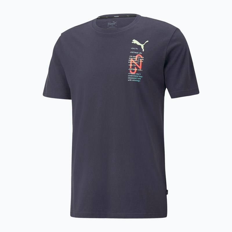 Puma Neymar Jr pánské fotbalové tričko 24/7 Graphic navy blue 605814 6
