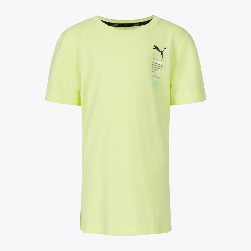 Puma Neymar Jr dětské fotbalové tričko 24/7 Graphic yellow 605775