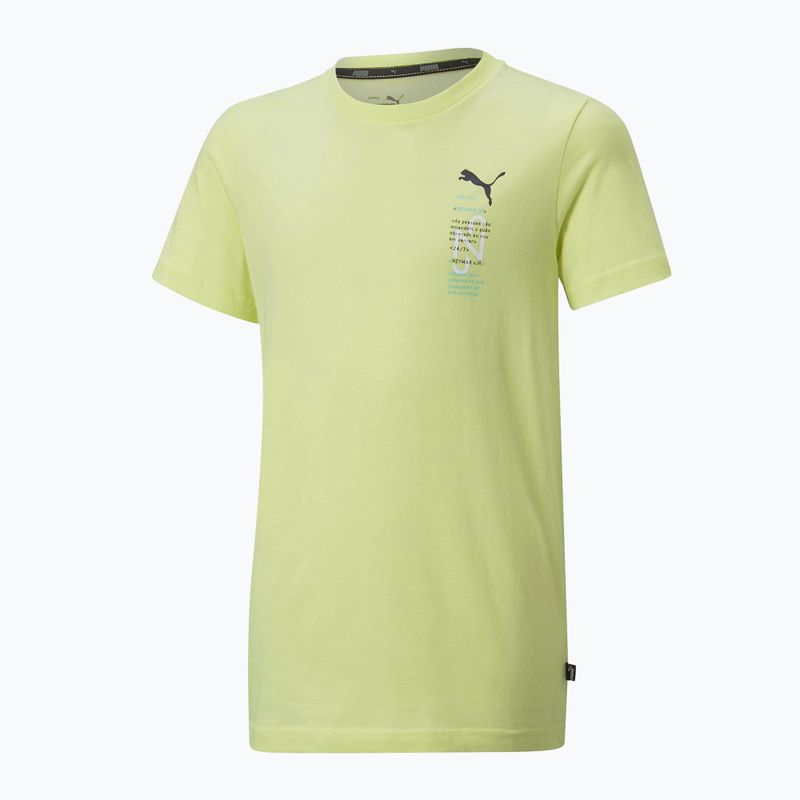 Puma Neymar Jr dětské fotbalové tričko 24/7 Graphic yellow 605775 5