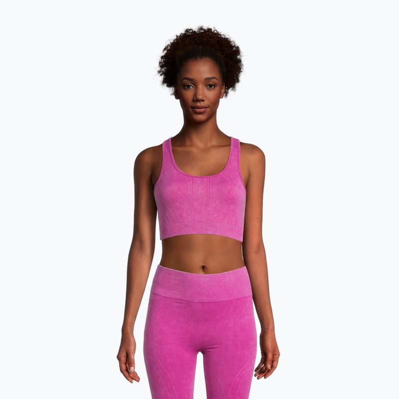 FILA Radclifee Bezešvá fitness podprsenka Wild Aster