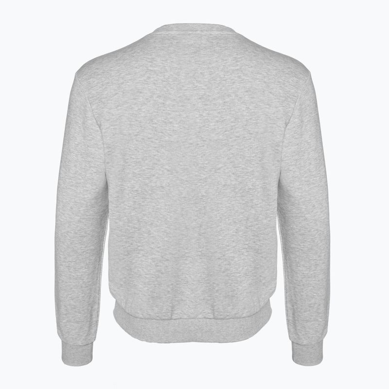 Pánská mikina FILA Brustem Crew Sweatshirt light grey melange 5