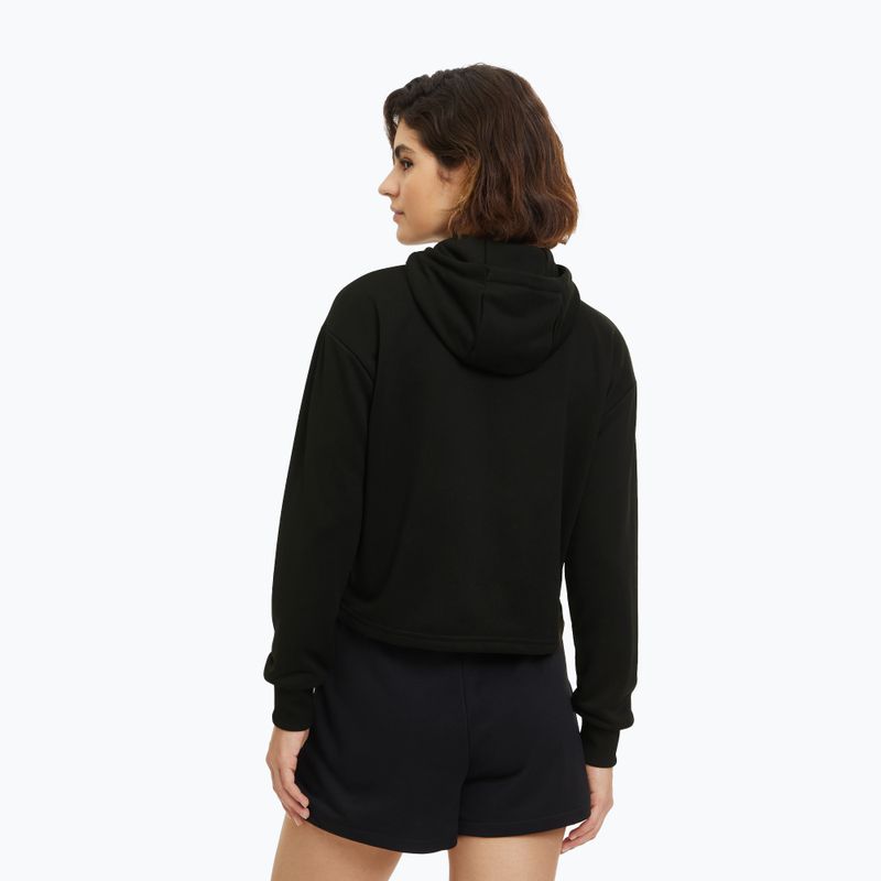 Dámská mikina FILA Rheine Cropped Hoody black 3