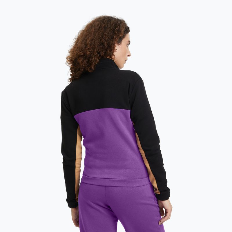 Dámská mikina  FILA Bruckberg Track black royal purple iced coffe 3