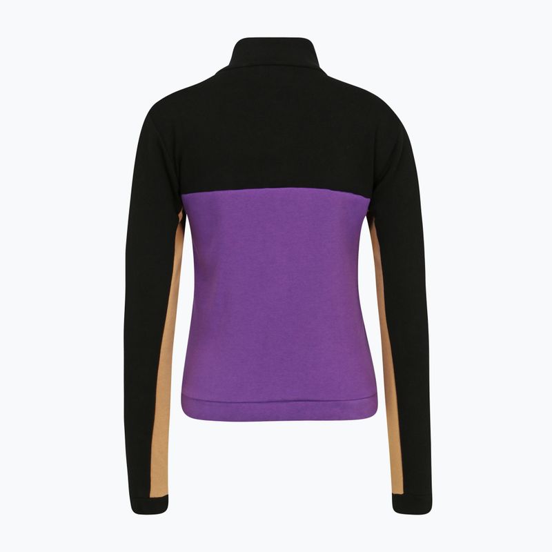 Dámská mikina  FILA Bruckberg Track black royal purple iced coffe 6