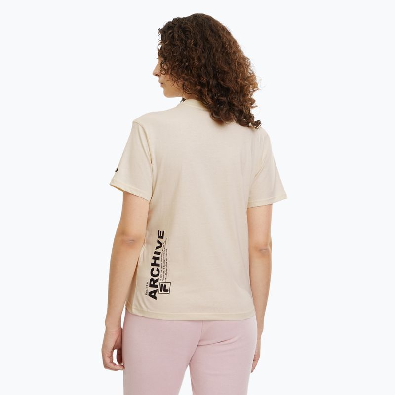 FILA dámské tričko Beulich antique white 3