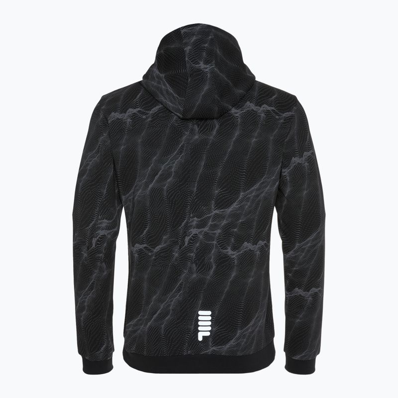 FILA pánská mikina Redford AOP Hoody phantom mars aop sweatshirt 2