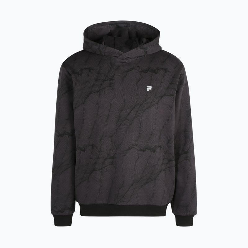 FILA pánská mikina Redford AOP Hoody phantom mars aop sweatshirt 5