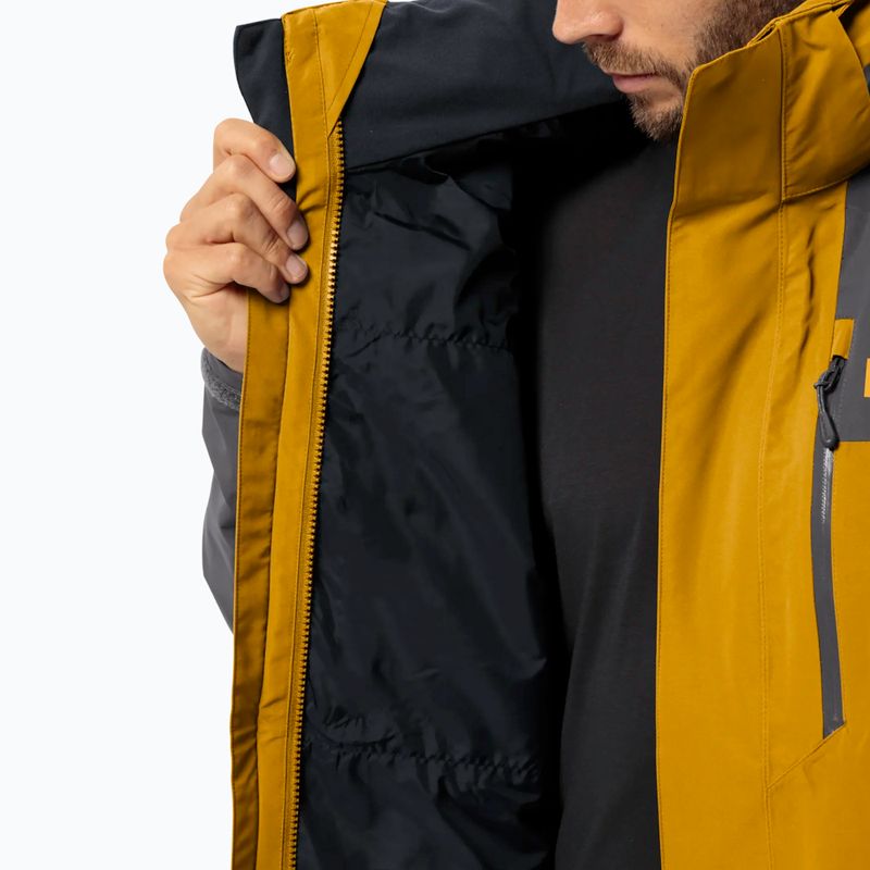 Bunda 3v1 męska Jack Wolfskin Jasper 2L curry 4