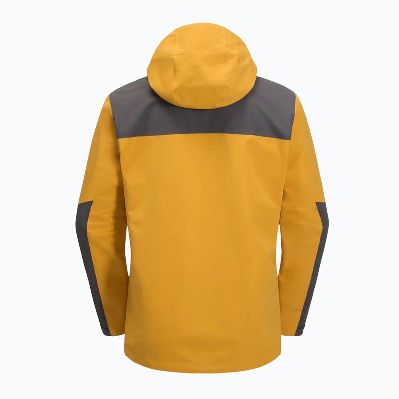Bunda 3v1 męska Jack Wolfskin Jasper 2L curry 7