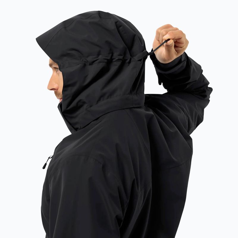 Bunda 3v1 męska Jack Wolfskin Jasper 2L black 3