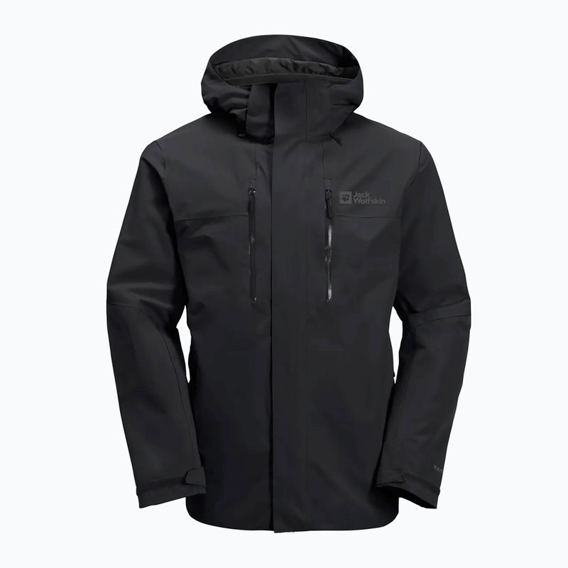 Bunda 3v1 męska Jack Wolfskin Jasper 2L black 6