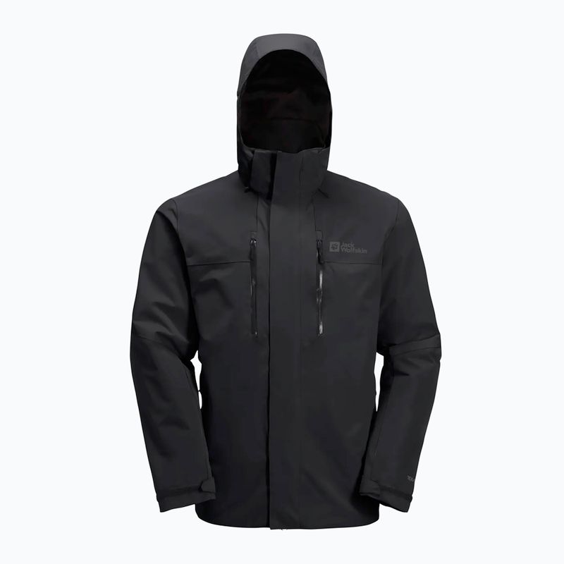 Bunda 3v1 męska Jack Wolfskin Jasper 2L black 8