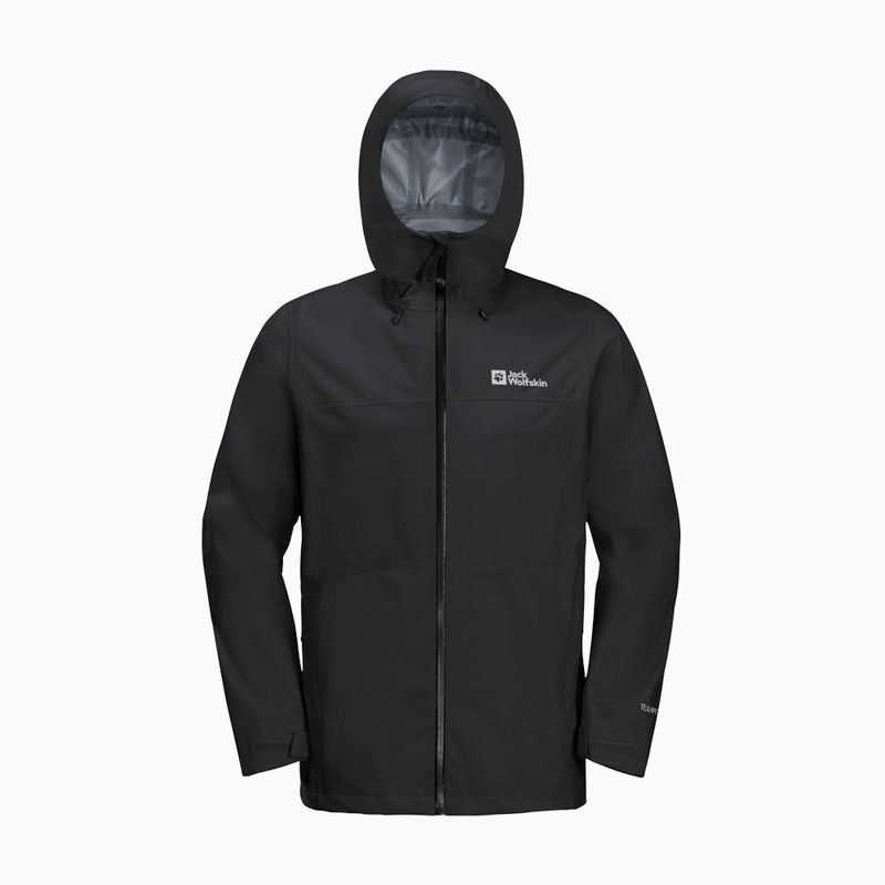 Pánská nepromokavá bunda Jack Wolfskin Highest Peak 3L černá 12
