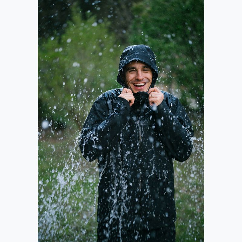 Pánská nepromokavá bunda Jack Wolfskin Highest Peak 3L černá 19