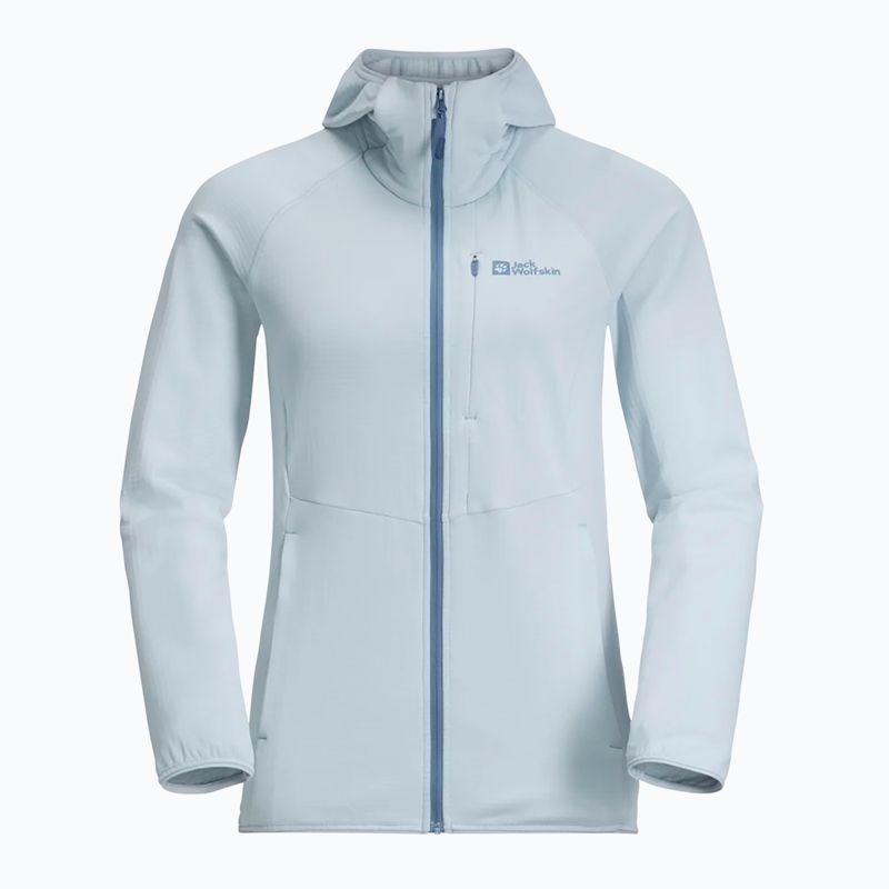 Dámská fleecová mikina  Jack Wolfskin Kolbenberg Hooded Fz soft blue 7