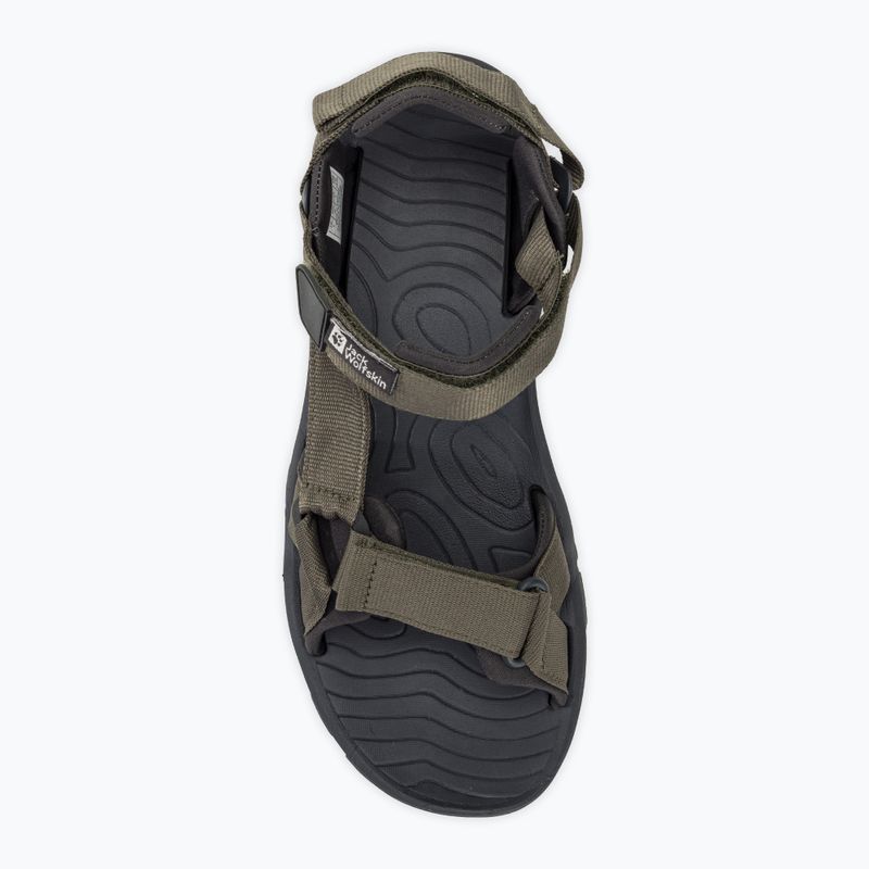 Pánské sandály Jack Wolfskin Lakewood Ride island moss 5
