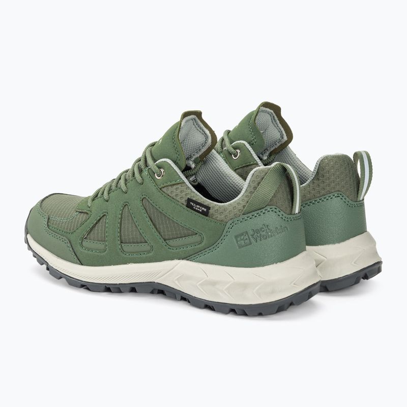 Dámské trekové boty Jack Wolfskin Woodland 2 Texapore hedge green 3