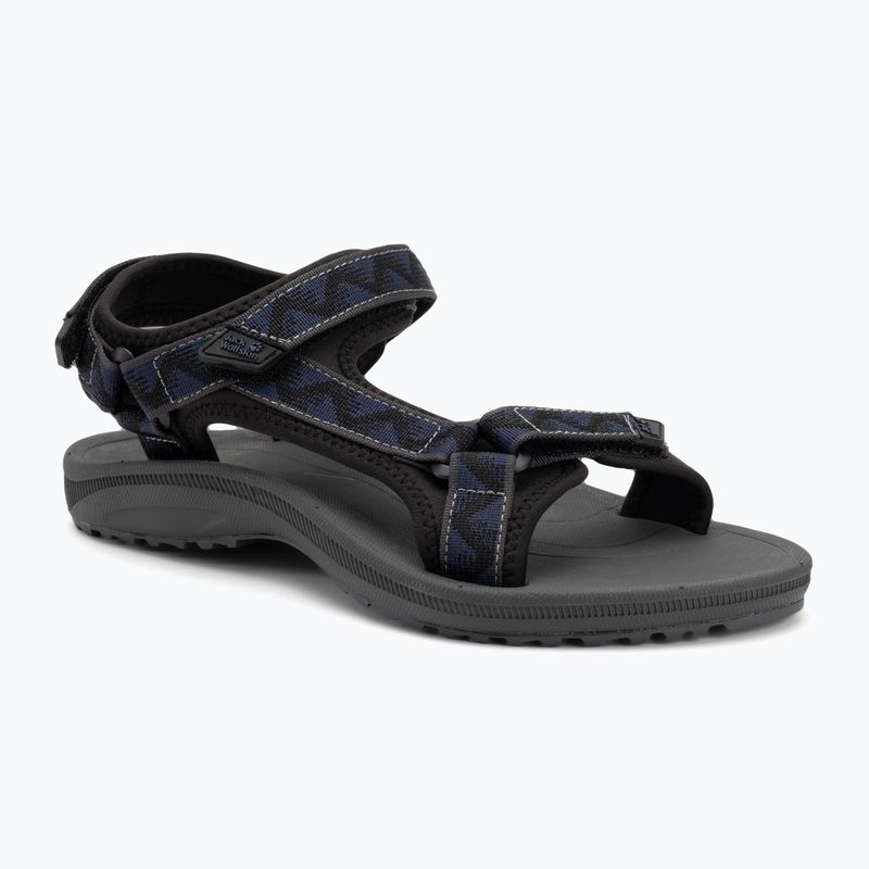 Pánské sandály Jack Wolfskin Wave Breaker black midnight blue