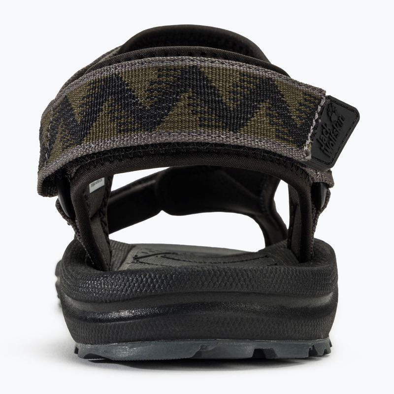 Pánské sandály Jack Wolfskin Wave Breaker black island moss 6