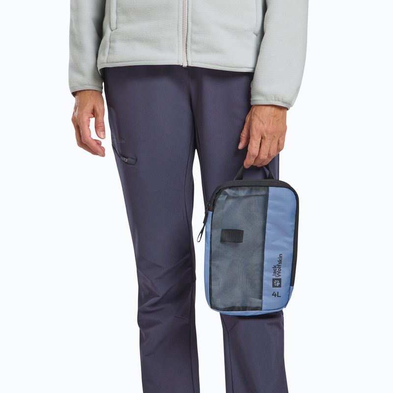 Cestovní organizér Jack Wolfskin Compression Cube 4 l elemental blue 7