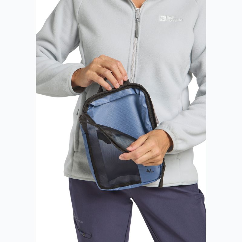 Cestovní organizér Jack Wolfskin Compression Cube 4 l elemental blue 10