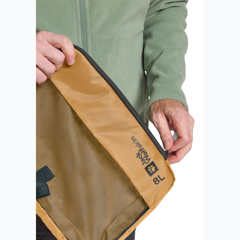 Cestovní organizér Jack Wolfskin Compression Cube 8 l salted carmel 10