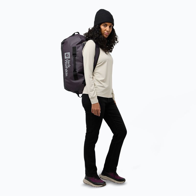Cestovní taška Jack Wolfskin All-In Duffle 45 l midnight plum 9