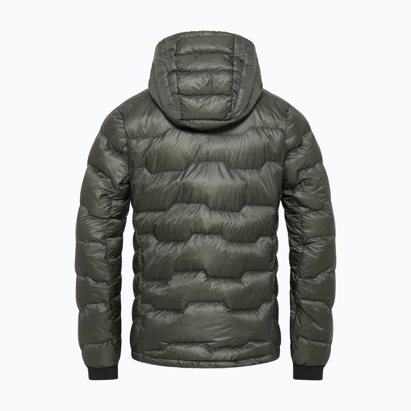 Pánská péřová bunda Jack Wolfskin Alpspitze Down Hoody slate green 8