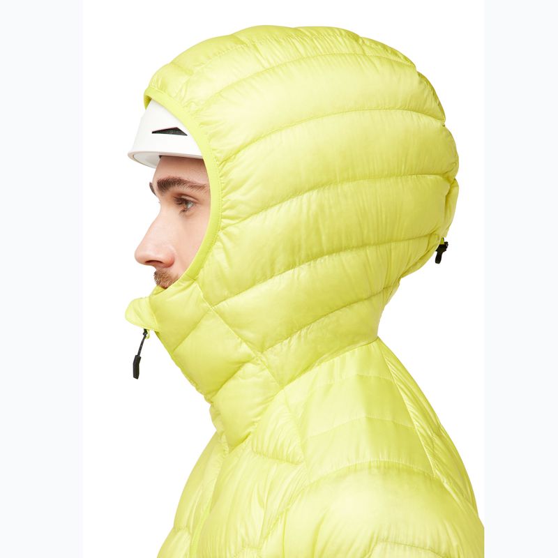 Pánská péřová bunda Jack Wolfskin Alpspitze Down Hoody firefly 3
