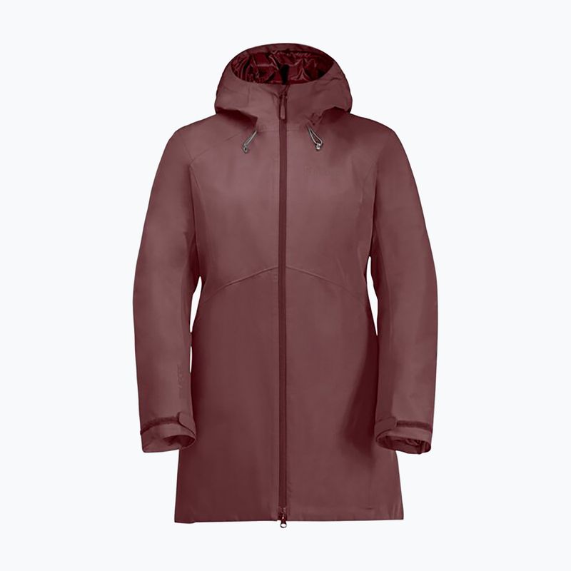 Dámská zimní bunda Jack Wolfskin Heidelstein Ins red ochre