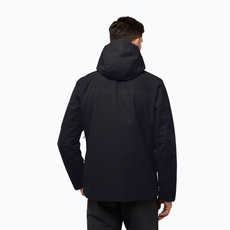 Pánská bunda 3v1 Jack Wolfskin Jasper 3In1 black 2
