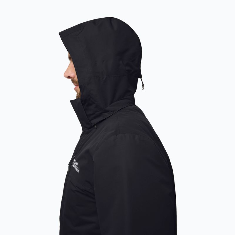 Pánská bunda 3v1 Jack Wolfskin Jasper 3In1 black 6